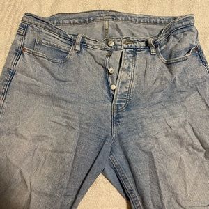 Old Navy Straight Leg Light wash jeans